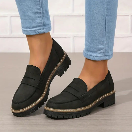 Rachel - Elegante Wildleder-Loafer für Damen